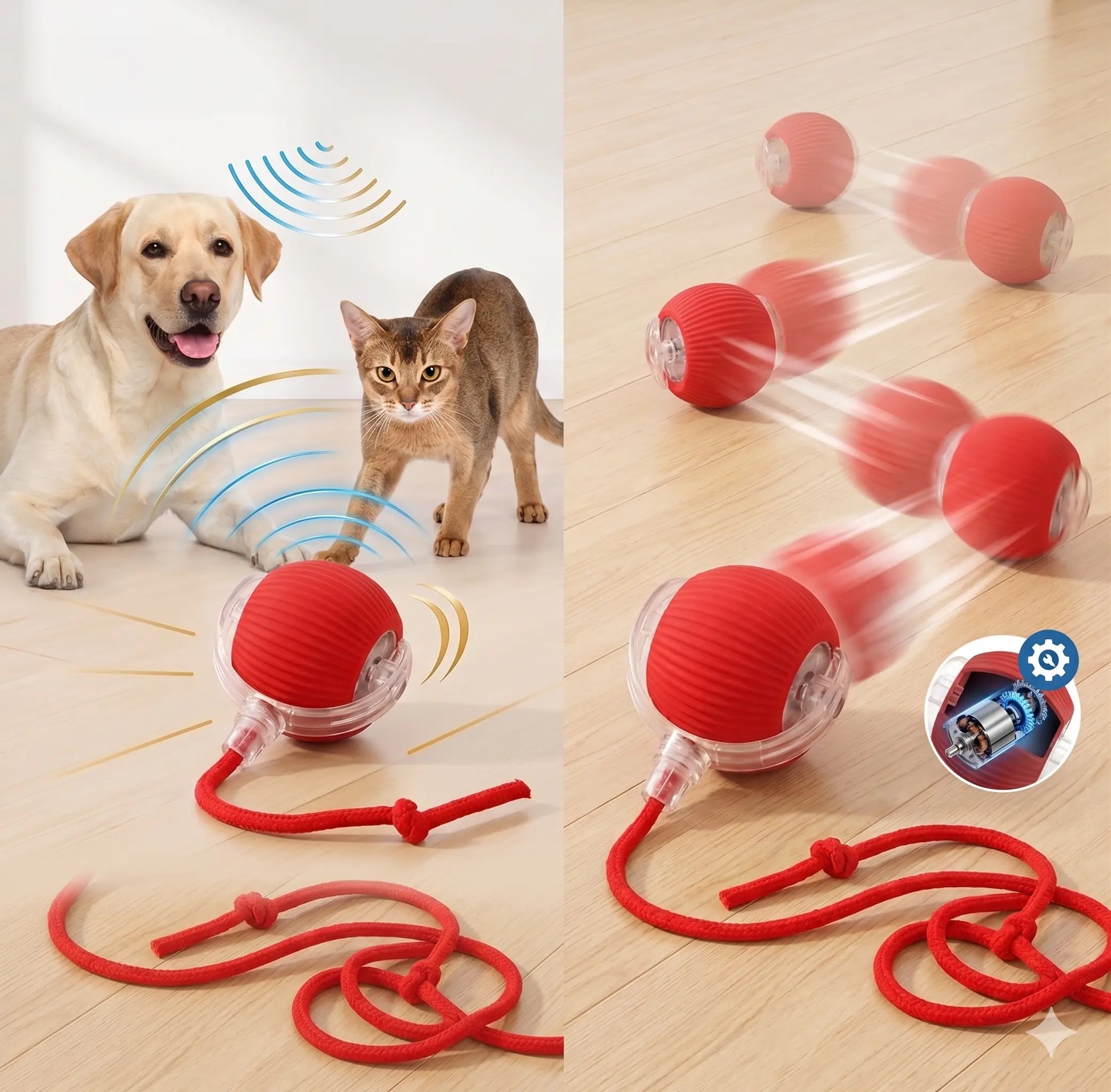 Smart Rolling Pet Ball LUBHUX