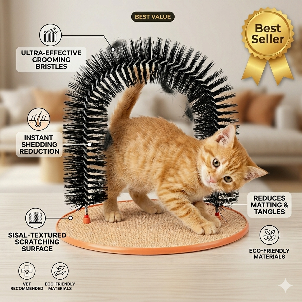 Grooming Cat Toy Arch LUBHUX