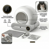 Automatic Litter Box Cat Toilet Smart Pooper Scooper LUBHUX
