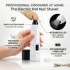 Electric Pet Nail Clipper for Cats and Dogs LUBHUX