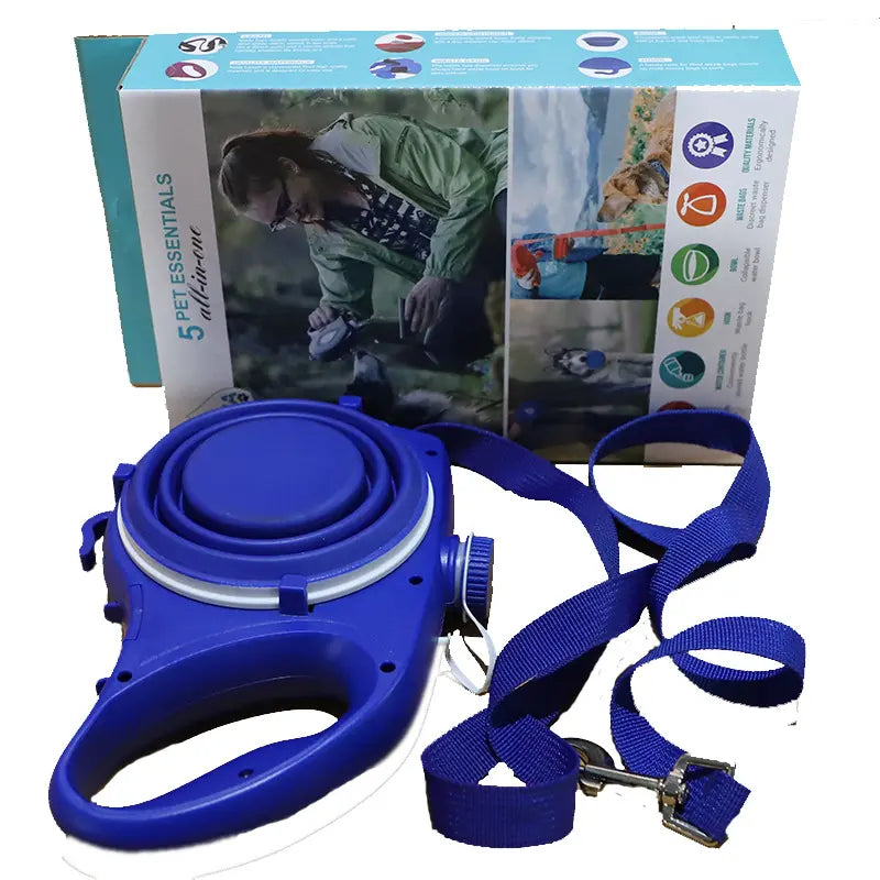 Pet Supplies With Water Bottle, Cup, Pet Rope LUBHUX