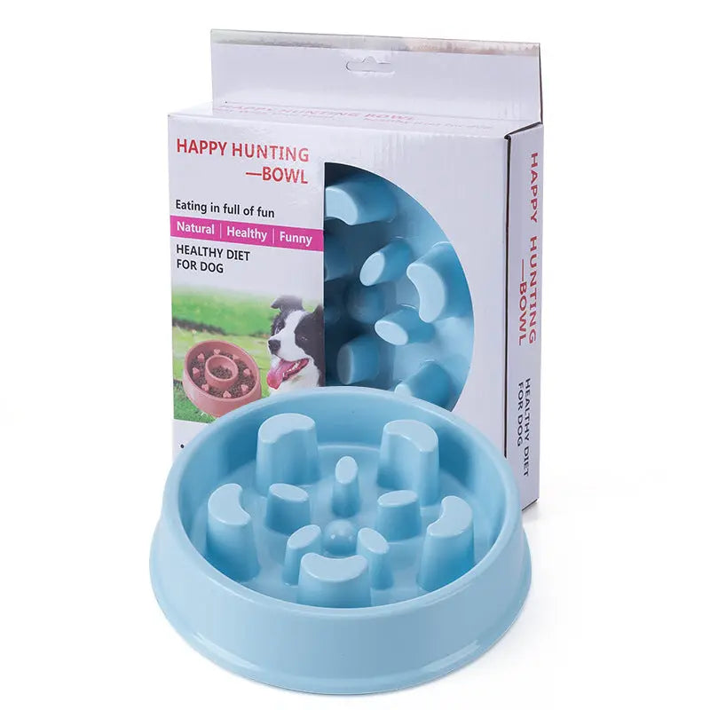 Pet Slow Feed Bowl for Dogs to Prevent Choking LUBHUX
