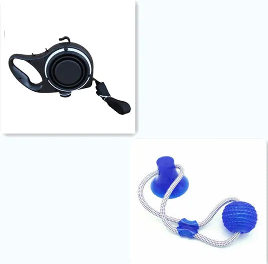 Pet Supplies With Water Bottle, Cup, Pet Rope LUBHUX