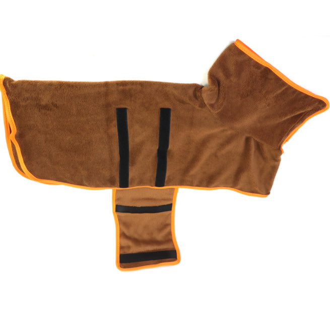 Microfiber Dog Bathrobe Towel for Fast Drying LUBHUX